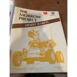 THE MORROW PROJECT "DESERT SEARCH" MORROW PROJECT FILE : R-007 circa 1986 New